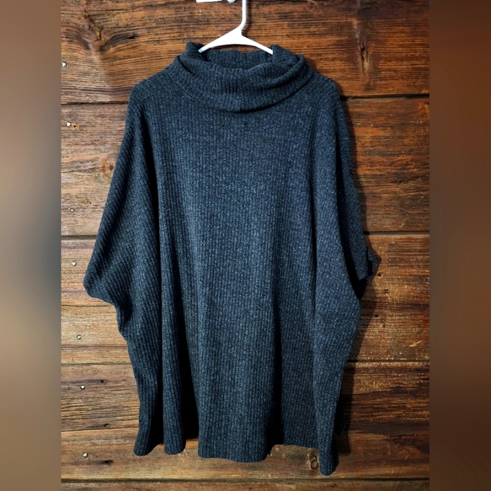 Grey Shawl Style Shirt